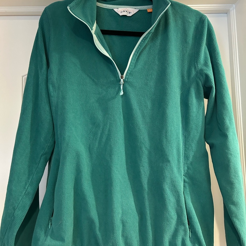 Orvis large 1/4 zip